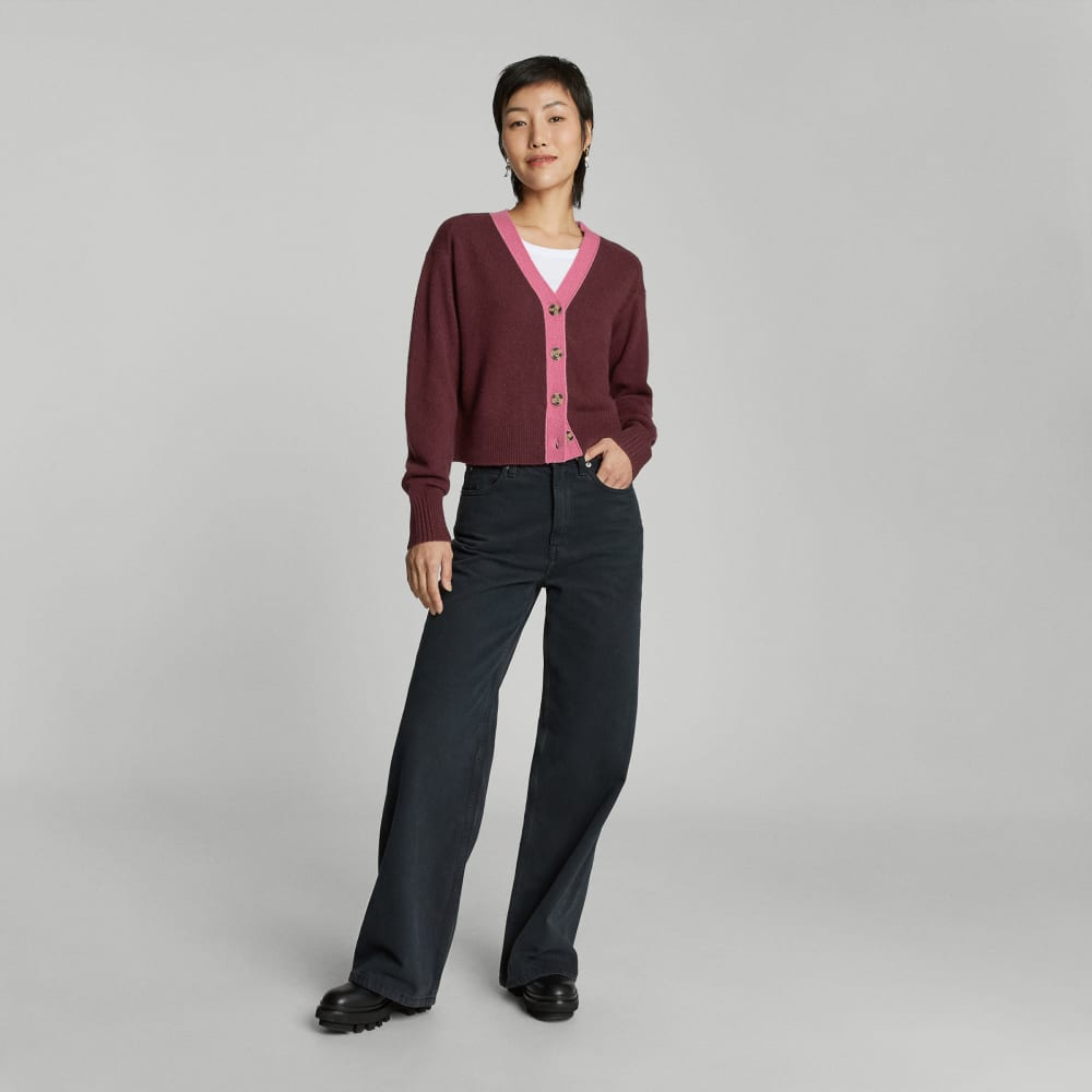 womens-recashmere-cropped-cardigan-tawny-port-bubblegum