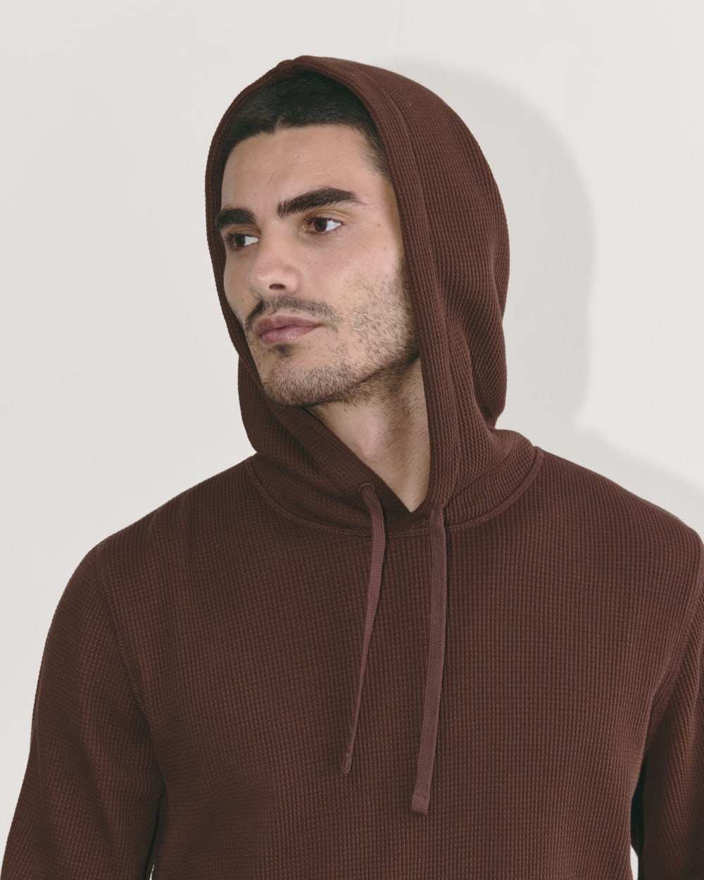 mens-waffle-hoodie-dark-mahogany