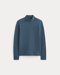 mens-rec-quarter-zip-hthr-navy | alt