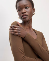 womens-long-sleeve-riviera-dress-cocoa