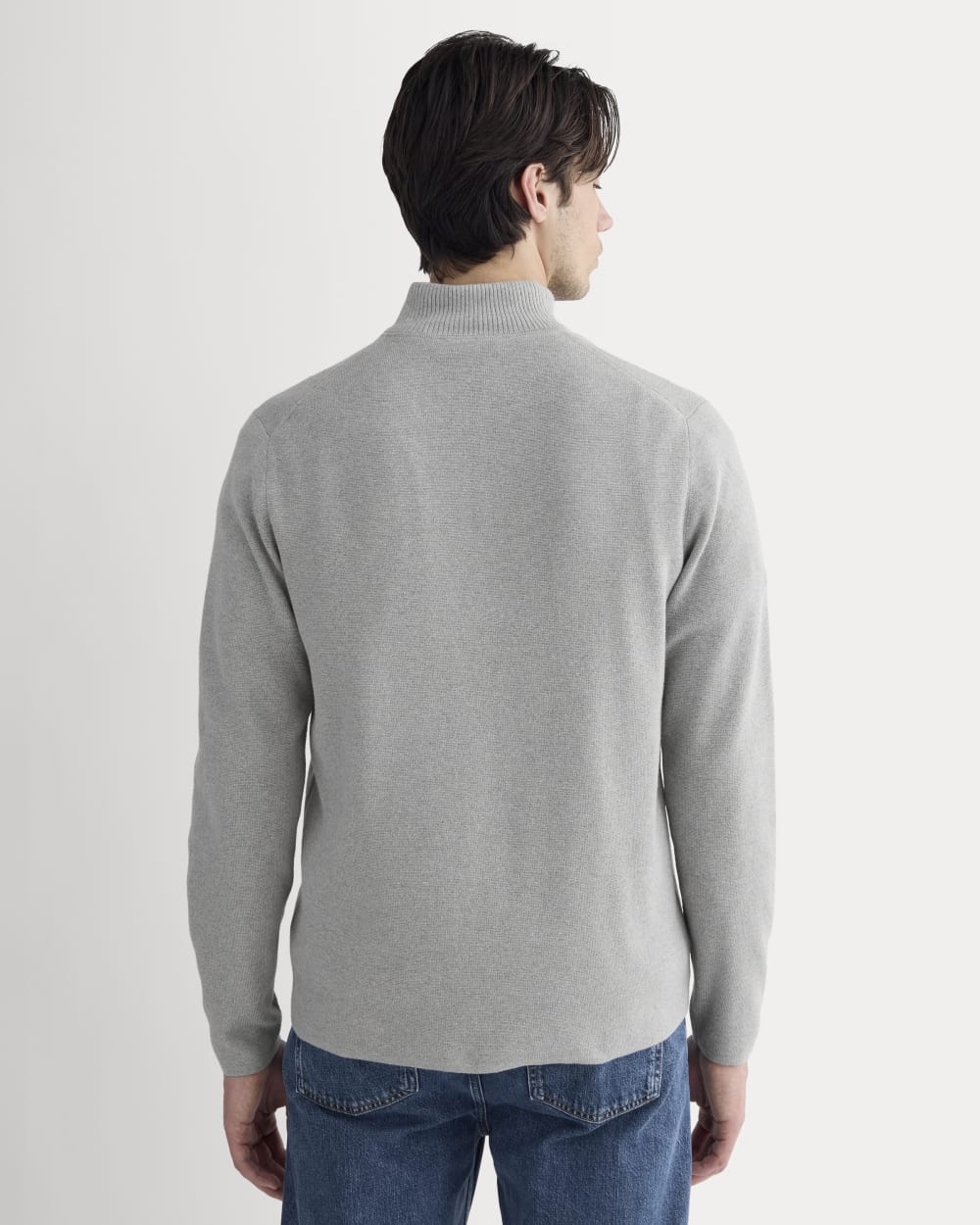 mens-no-sweat-quarter-zip-heathered-grey