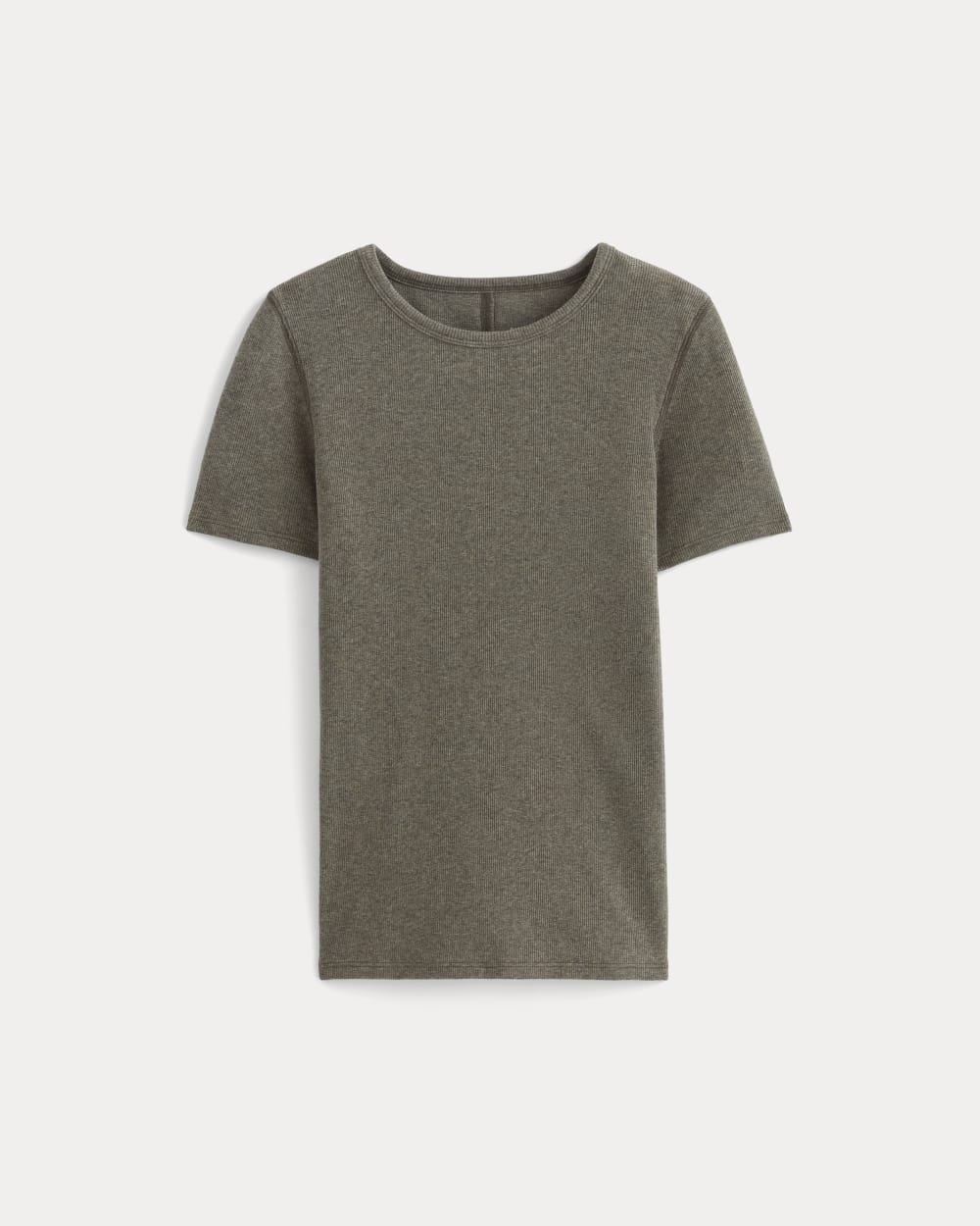 womens-supima-micro-rib-crew-heathered-fatigue | alt
