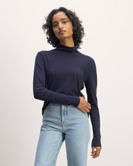 womens-air-turtleneck-navy | primary