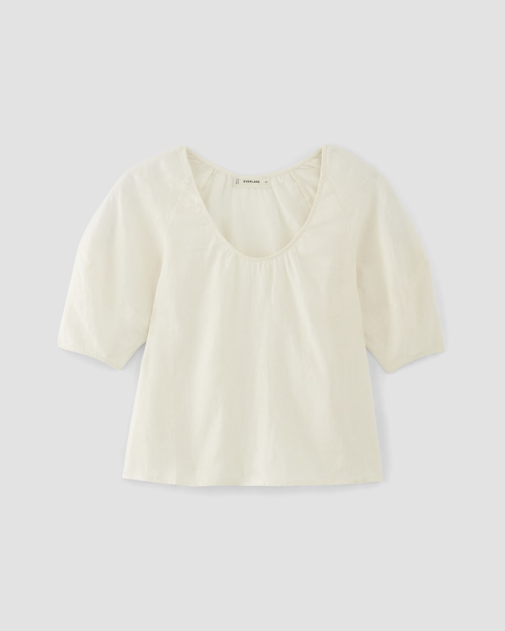 womens-linen-scoop-neck-top-bone | alt