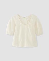 womens-linen-scoop-neck-top-bone | alt