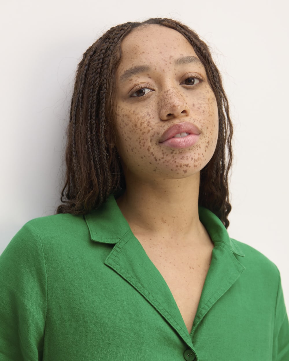 womens-linen-shirt-dress-grass-green