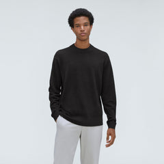 mens-merino-blend-crewneck-sweater-black | primary