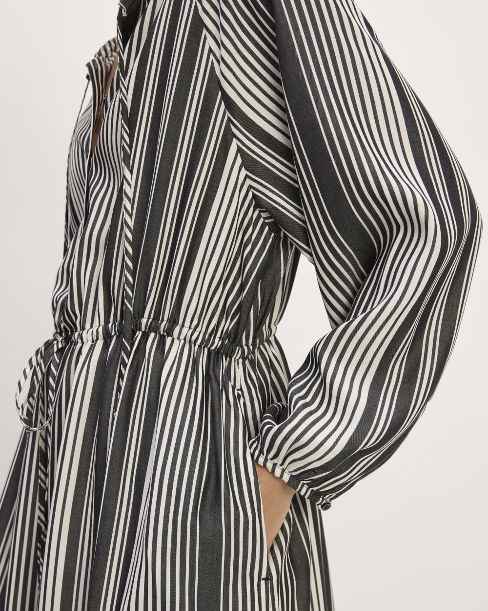 womens-tencel-gathered-maxi-dress-black-bone