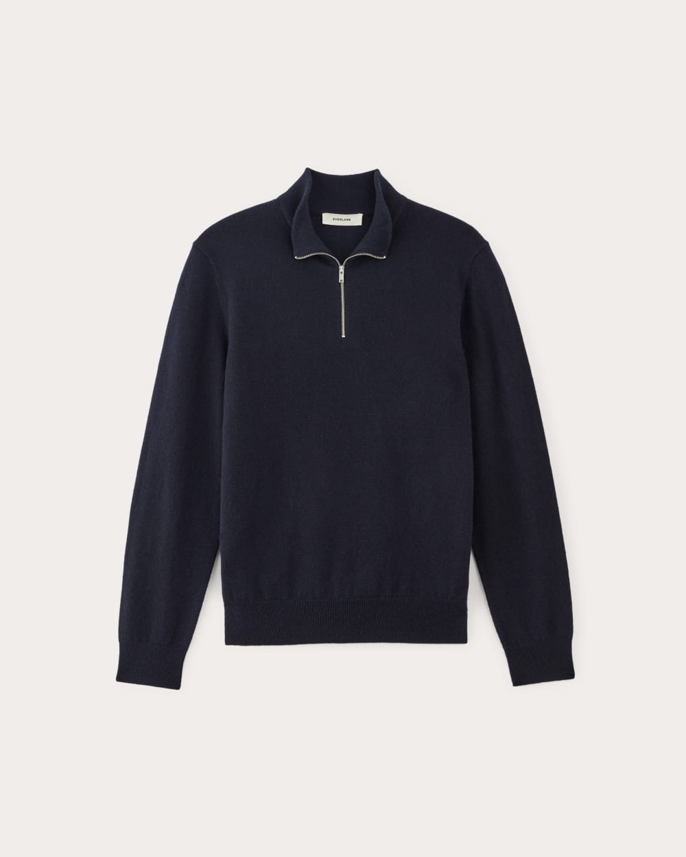 mens-qrtrzip-cashmere-navy | alt