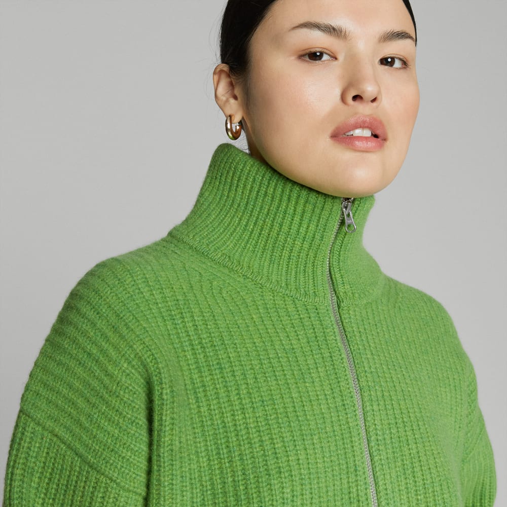womens-felted-merino-halfzip-sweater-salted-lime