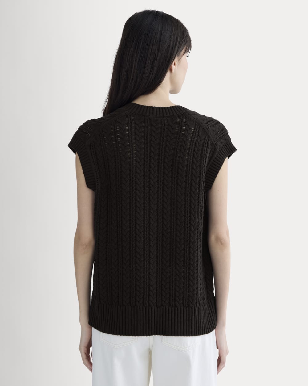 womens-mesh-cable-vest-everyday-cotton-black