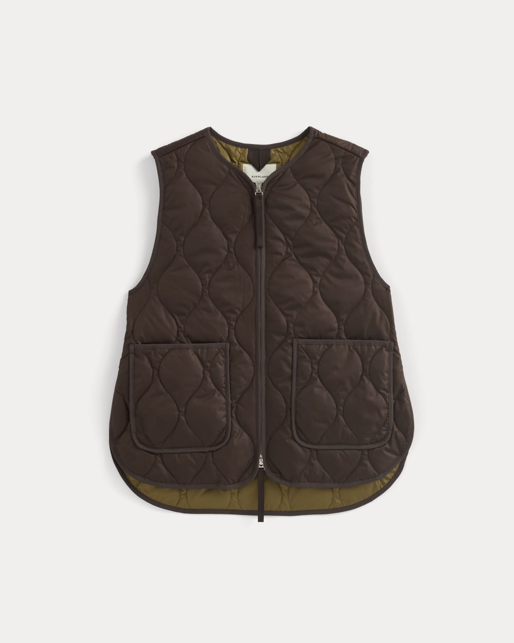 womens-renew-quilted-vest-coffee-bean | alt