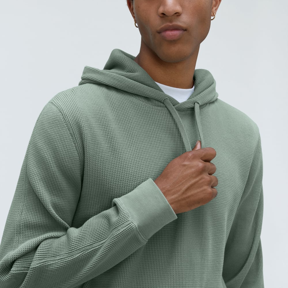 mens-waffle-hoodie-lily-pad