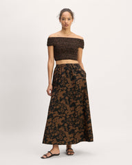 womens-gauze-smock-top-black-cocoa-small-floral