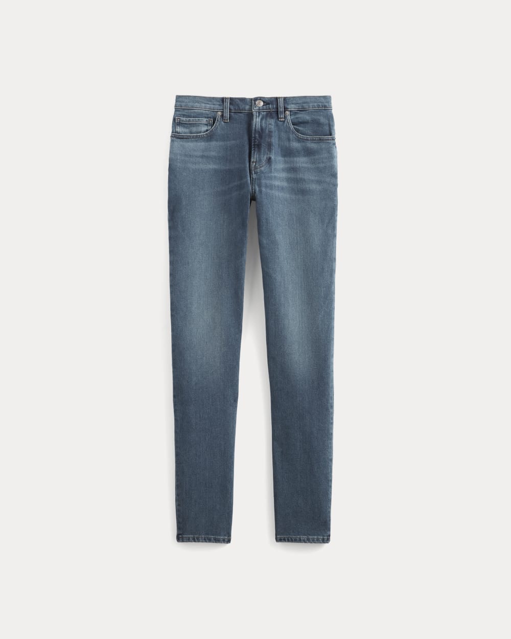 mens-relaxed-taper-fit-performance-jean-indigo-fade | alt