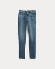 mens-relaxed-taper-fit-performance-jean-indigo-fade | alt