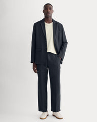 mens-linen-pleated-trouser-navy | primary