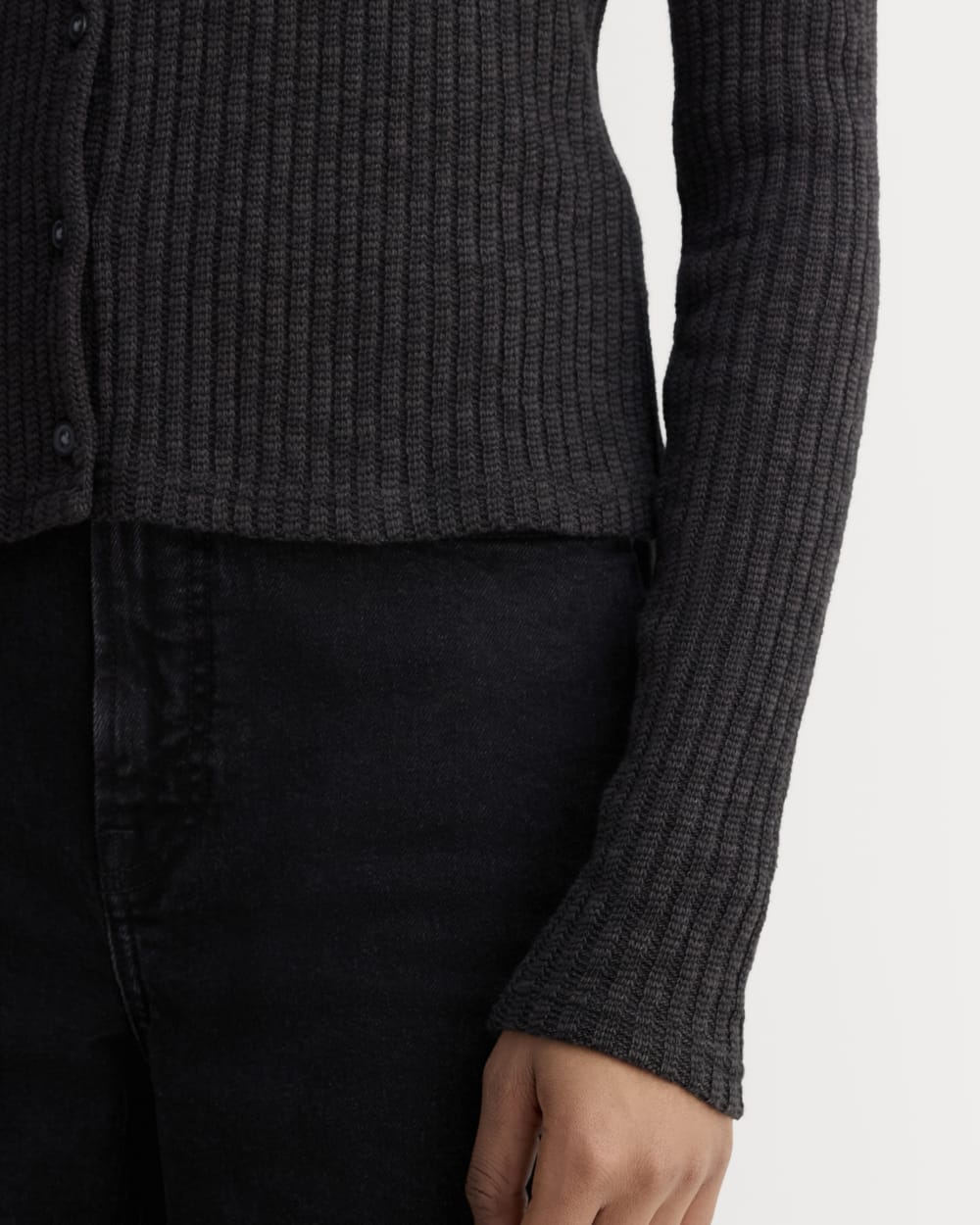 womens-rib-knit-organic-cotton-cardigan-black
