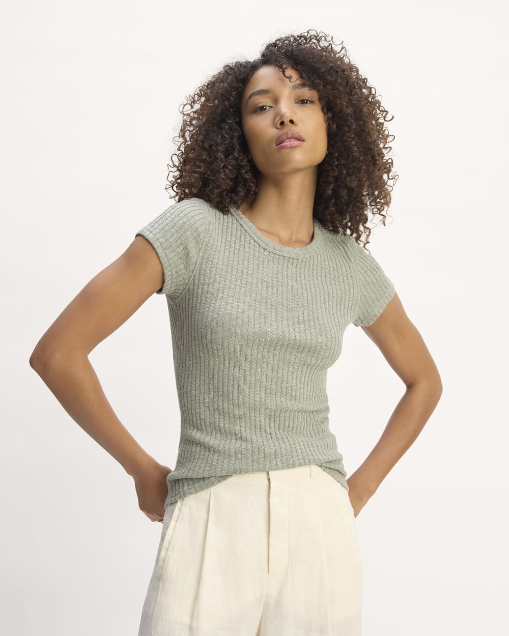 womens-rib-knit-organic-cotton-crew-sage-green | primary