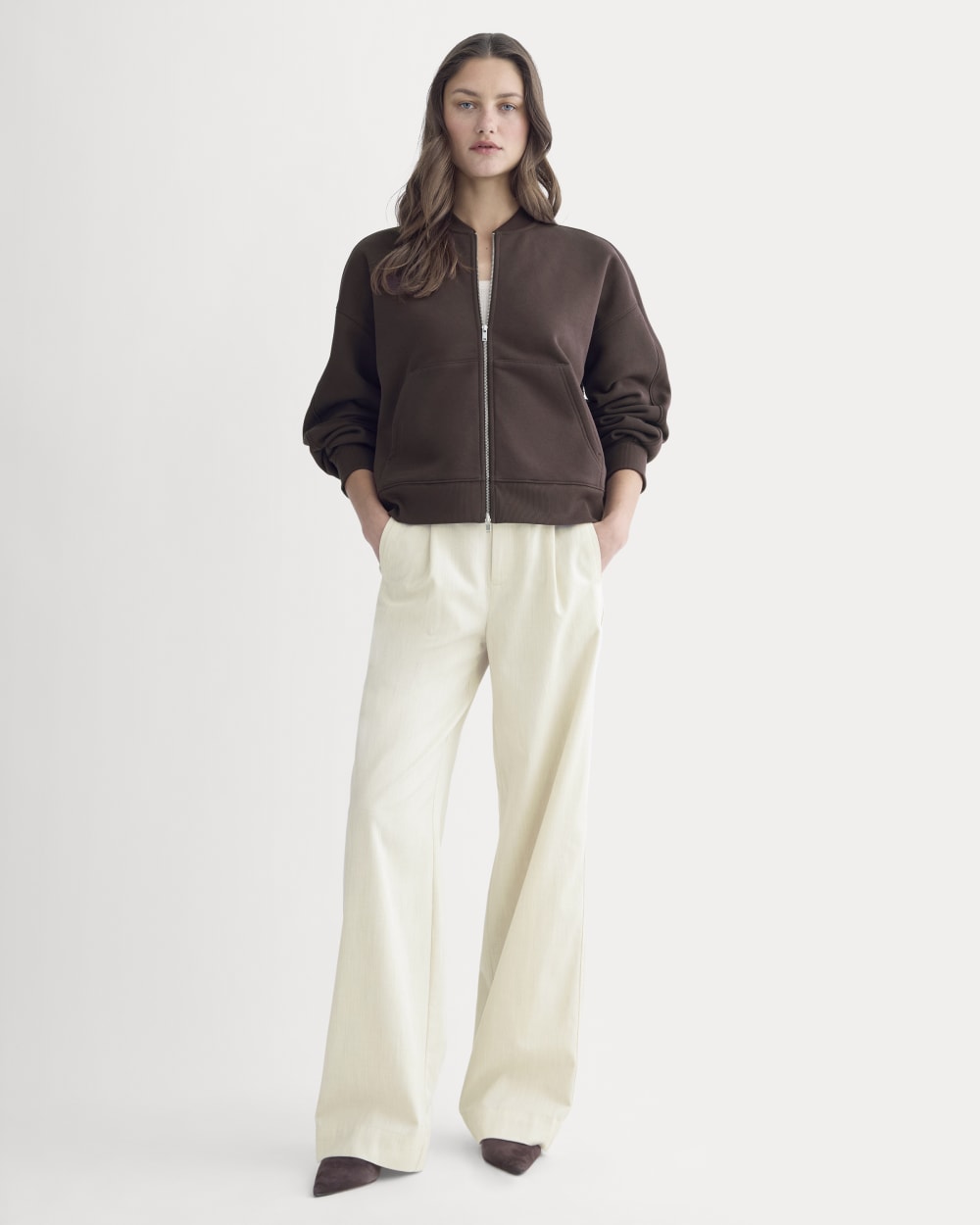 womens-fleece-bomber-jacket-dark-chocolate