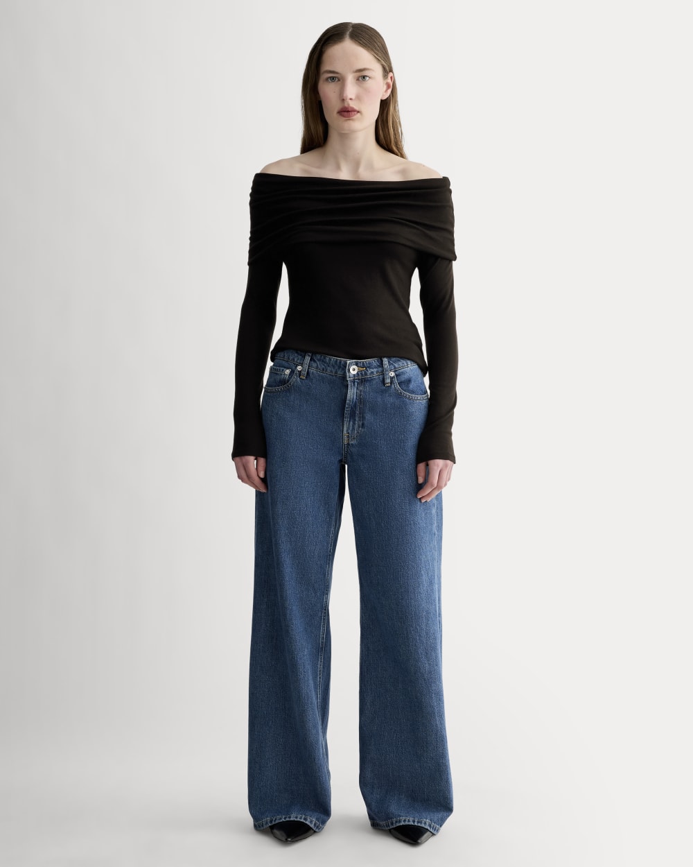 womens-off-shoulder-top-butterluxe-black