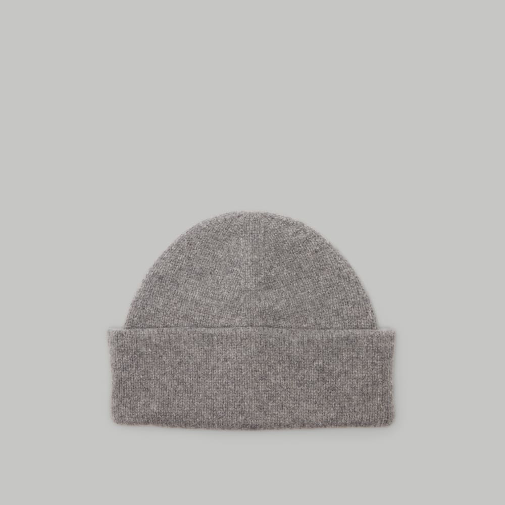 unisex-felted-merino-beanie-heathered-mid-grey | primary