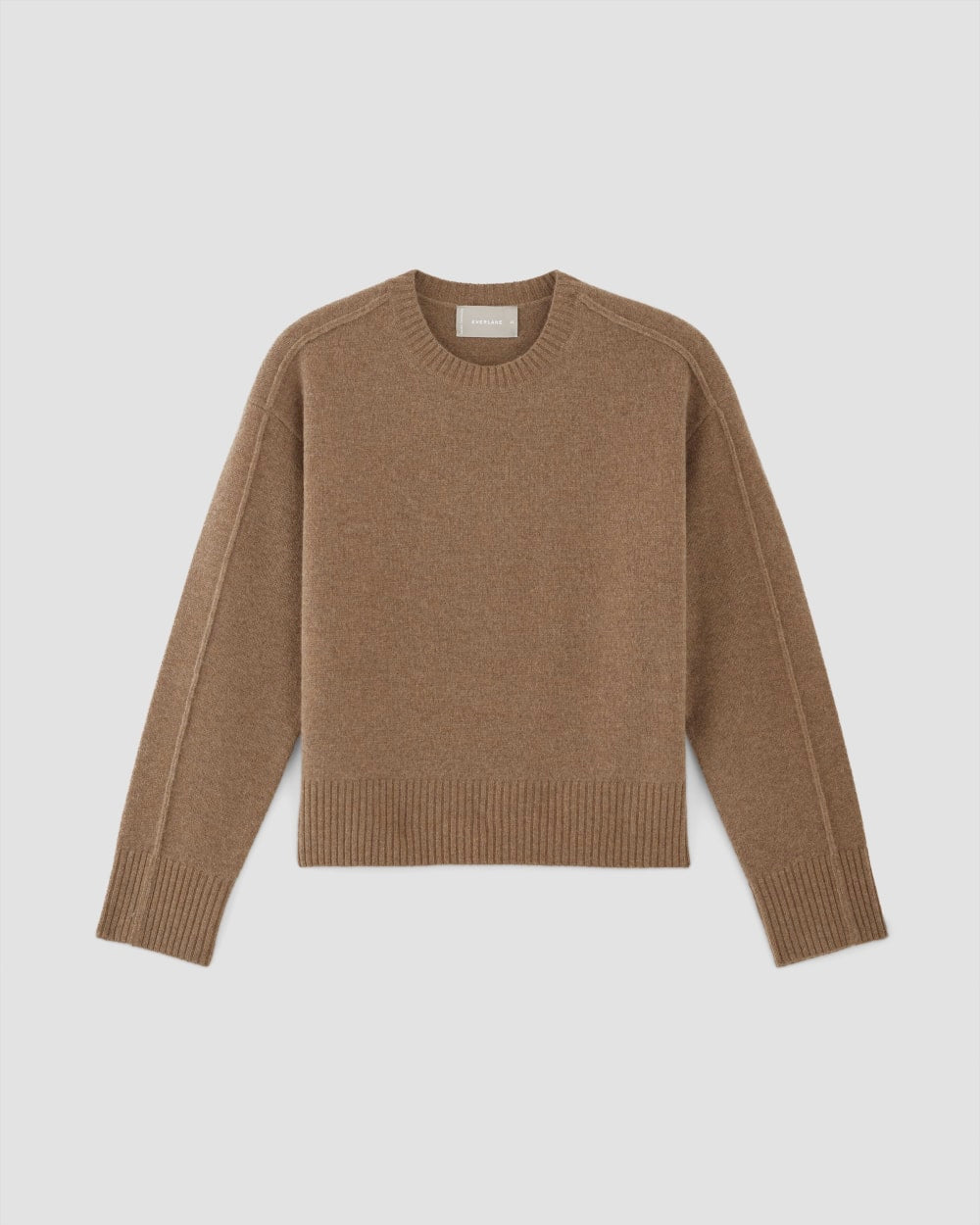womens-merino-wool-crewneck-sweater-praline | alt