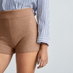 womens-cozy-stretch-short-camel