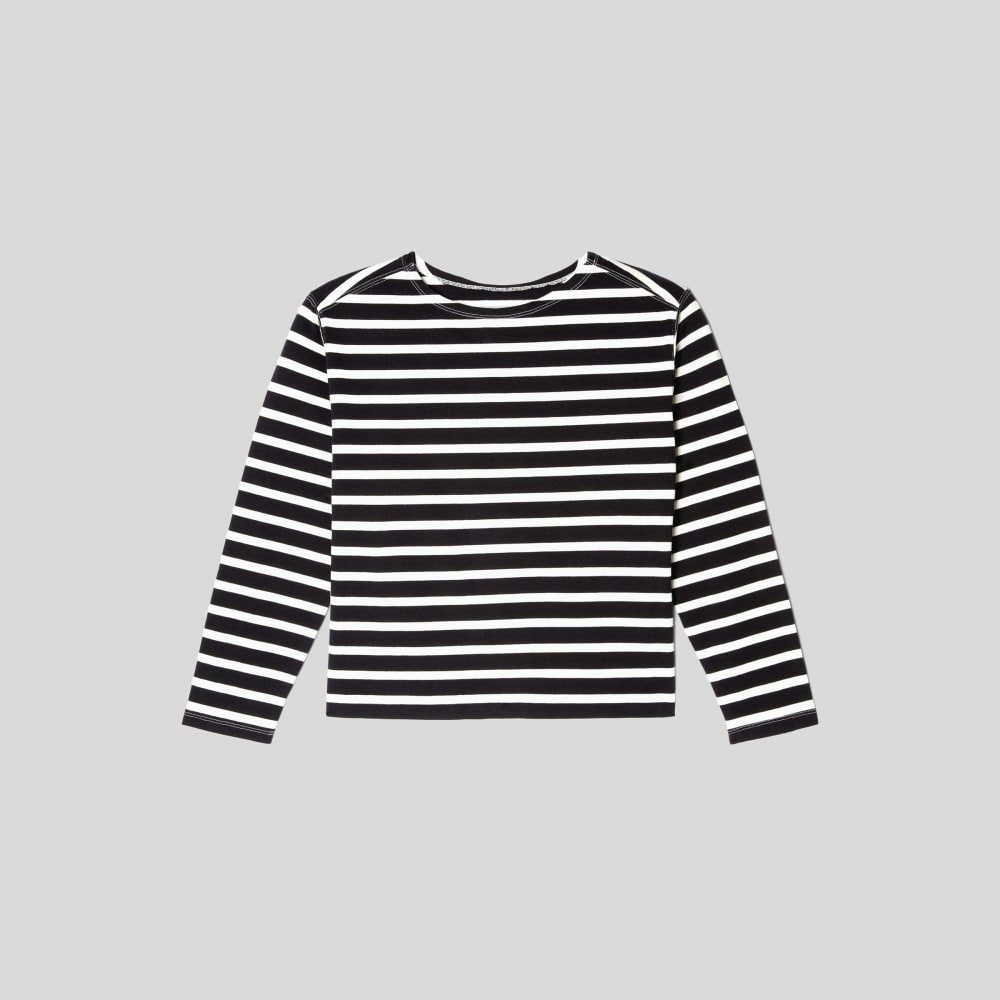 womens-modern-breton-tee-black-canvas-tan2 | alt