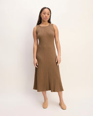 womens-rib-knit-a-line-tank-dress-cocoa-brown | primary