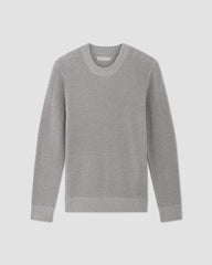 mens-no-sweat-ribbed-crew-heathered-grey | alt