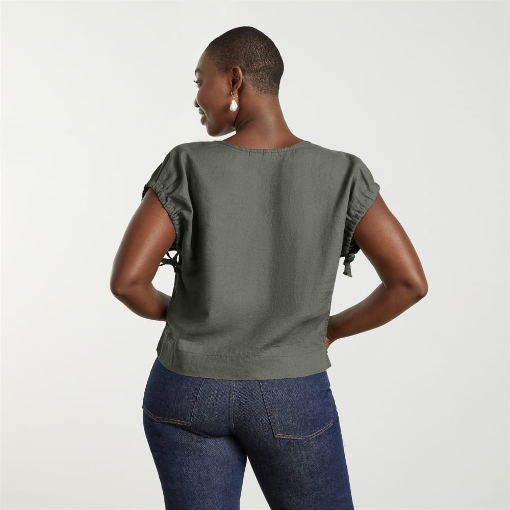womens-drawstring-tunic-pewter-green