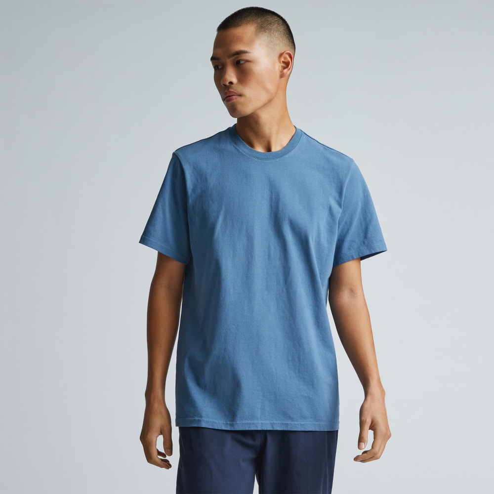 mens-premium-weight-crew-bluefin | primary