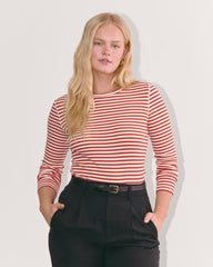 womens-supima-rib-long-sleeve-crew-bone-berry-red | primary