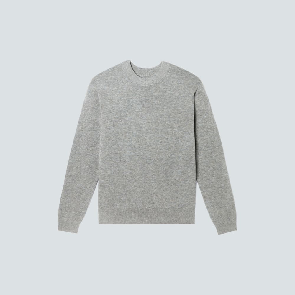 mens-merino-blend-crewneck-sweater-heather-grey | alt