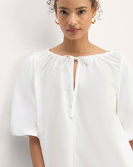 womens-supima-puff-sleeve-dress-white