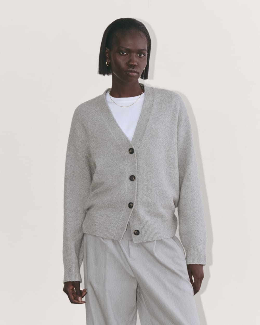 womens-luxe-cotton-cocoon-cardigan-heathered-grey | primary