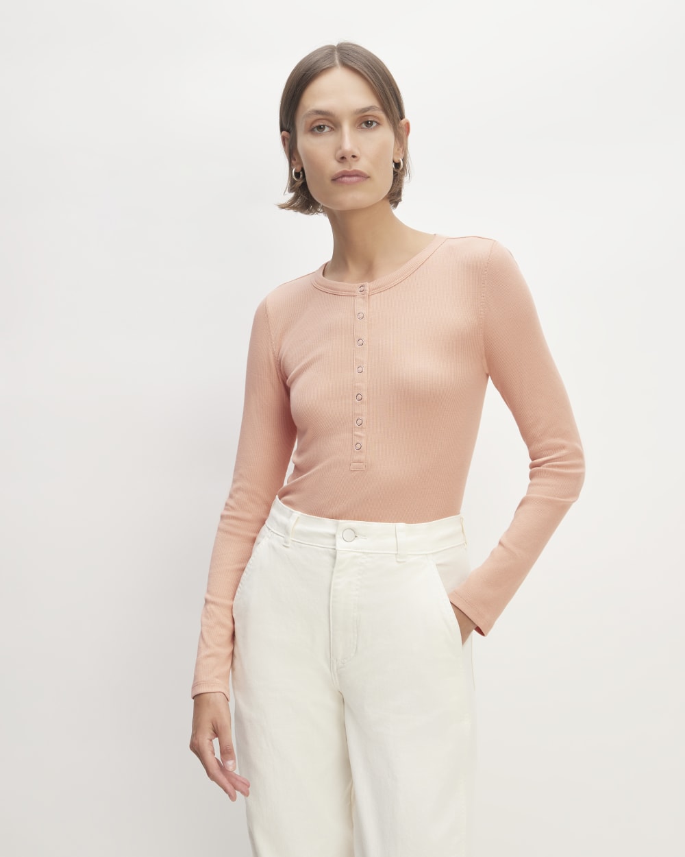 womens-pima-rib-long-sleeve-henley-blush-pink | primary