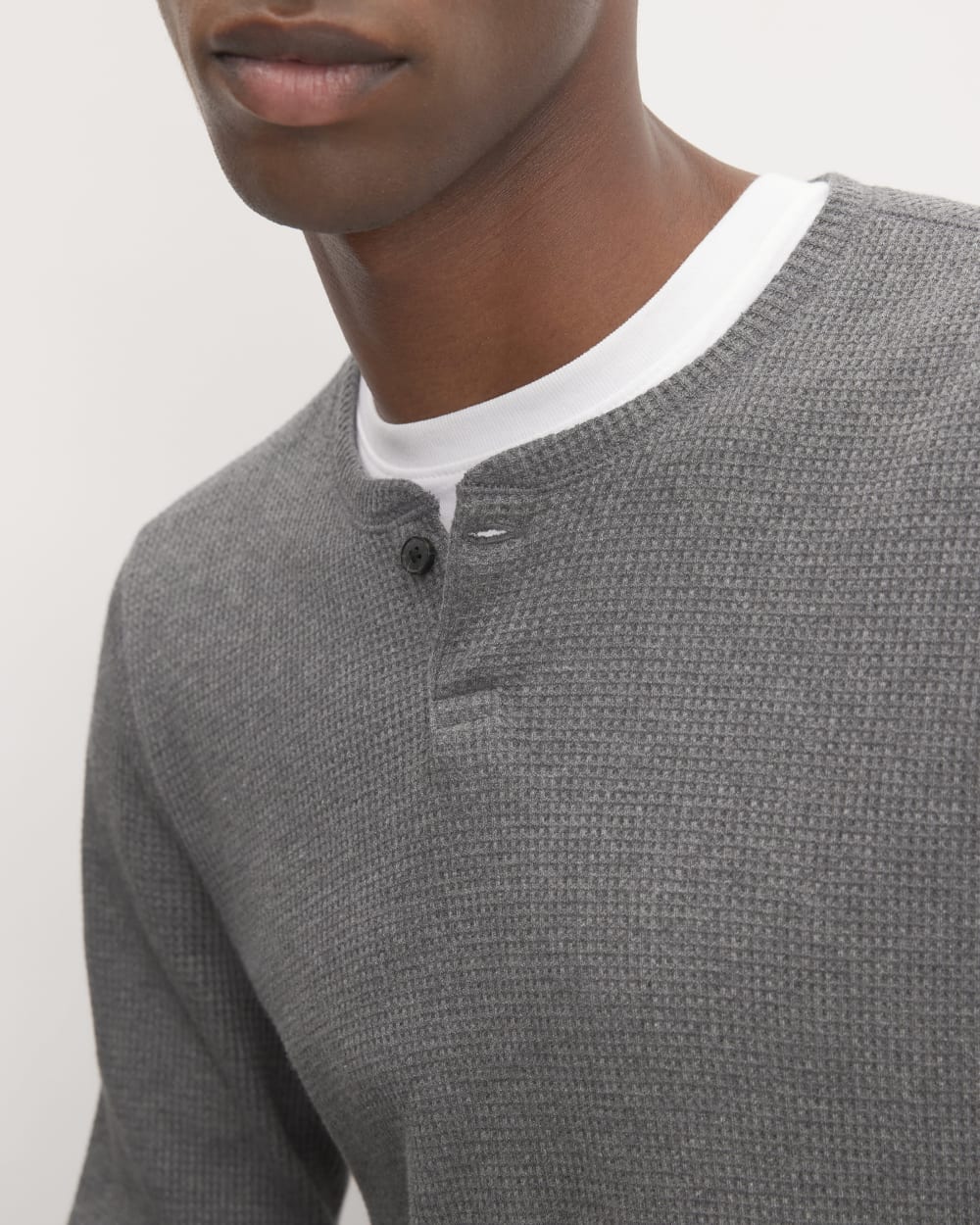 mens-waffle-long-sleeve-henley-heathered-charcoal