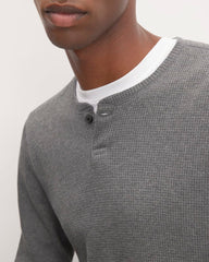 mens-waffle-long-sleeve-henley-heathered-charcoal