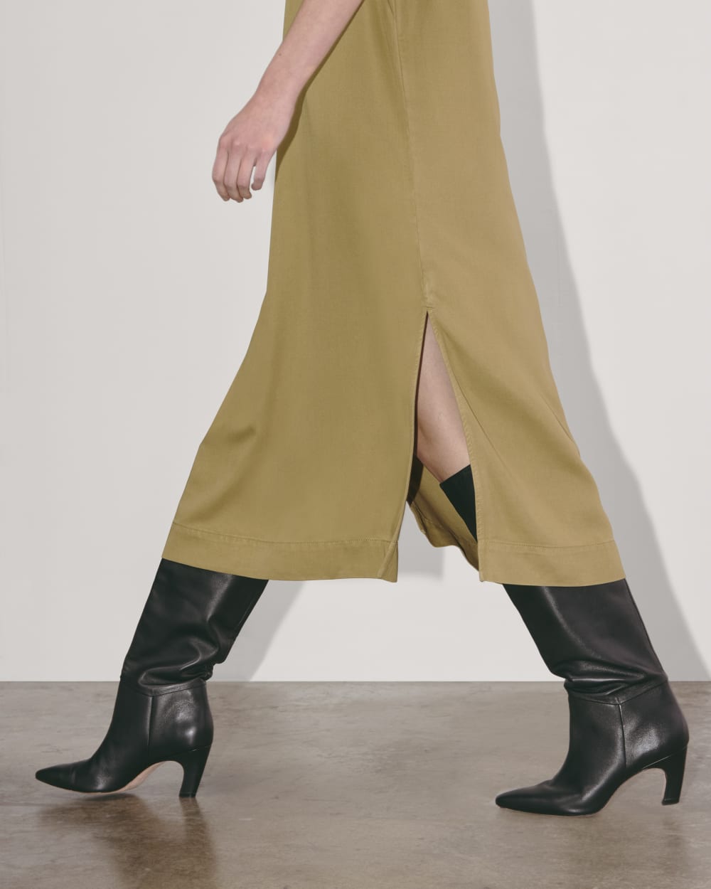 womens-tencel-muscle-tee-dress-fennel-seed