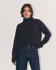 womens-wool-cashmere-fisherman-sweater-navy | primary